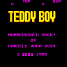 Teddy boy in Numberworld